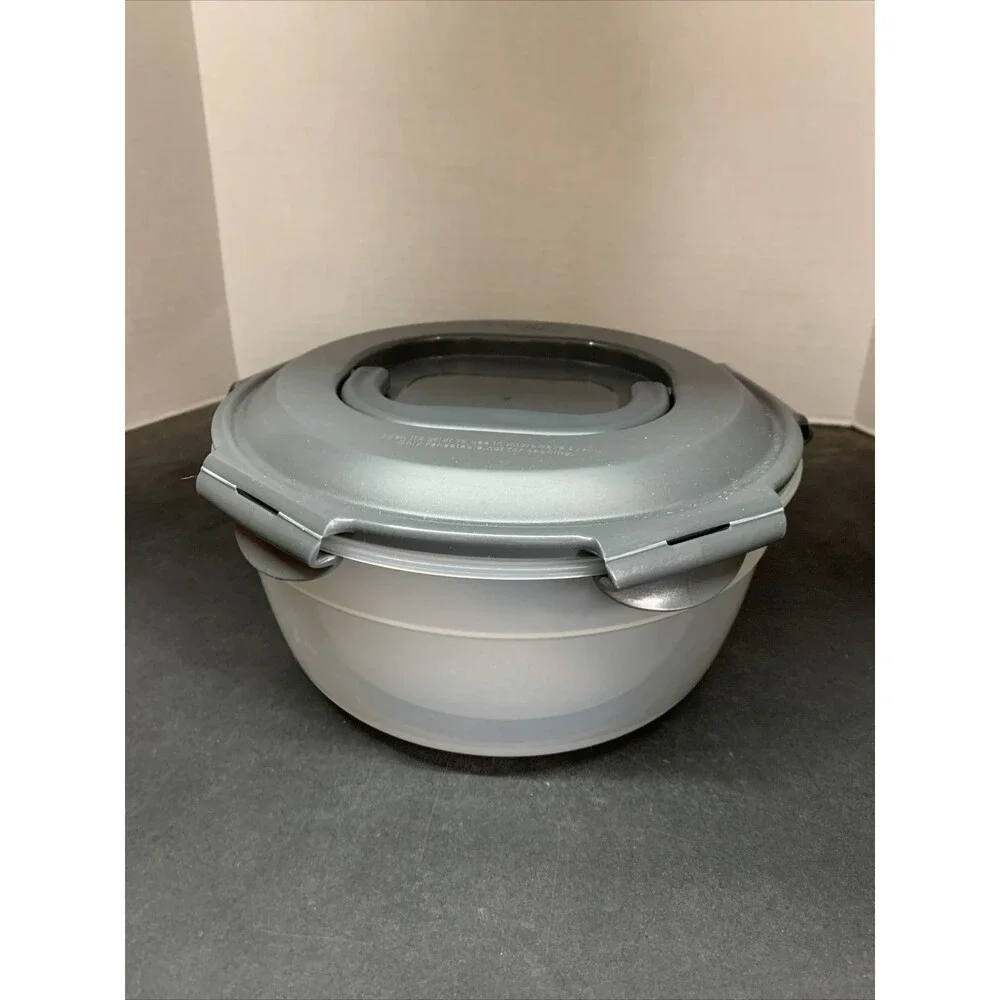 7pc Lock N Lock Round Container Set Dishwasher Freezer Microwave Safe